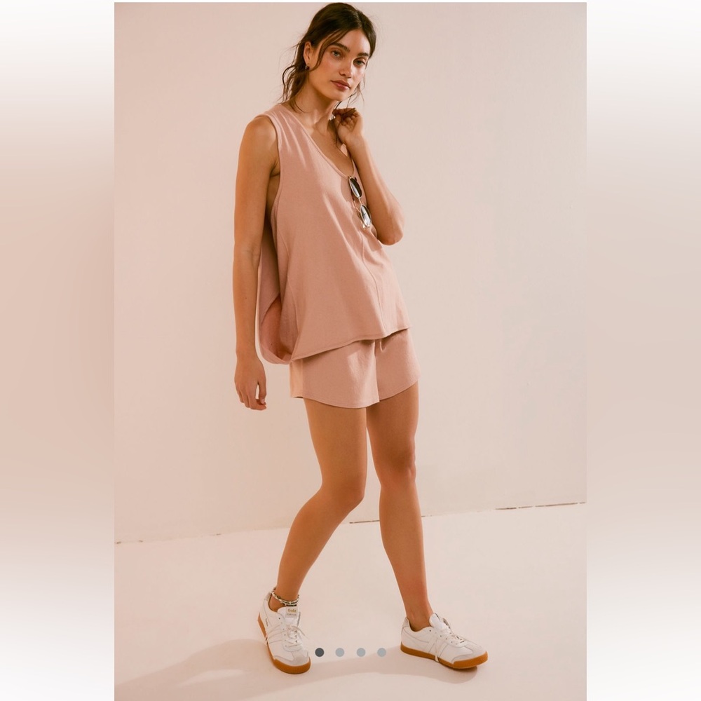 Free People Santina Co-Ord set top and shorts